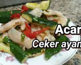 Foto langkah ke 1 dari resep Acar ceker ayam.