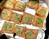 ขนมปังหน้าหมู กรอบไม่แข็งกระด้าง ในหม้อทอดไร้น้ำมัน วิธีทำสูตร 7 รูป