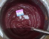 A picture of step 6 of Red velvet chocolate cake.