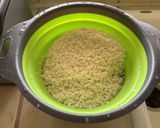A picture of step 1 of Rice bread.