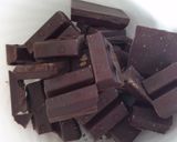 Foto del paso 1 de la receta Cestos de chocolate y helado de turrón