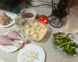 Foto del paso 1 de la receta: Patatas en ajo pollo