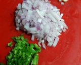 Foto del paso 3 de la receta Berenjena asada al horno rellena de atún y queso