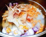 Hình bước làm 3 của món Cháo MỰC khô