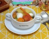 Foto langkah ke 4 dari resep Sop Telur Puyuh.