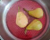 عکس مرحله 1 از دستور دسر گلابی ژله ای