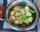Foto del paso 5 de la receta: Arroz en paellera de mini verduras orgánicas y azafrán