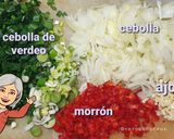 Foto del paso 1 de la receta: Mil hojas de papa, rellena con jamón y queso