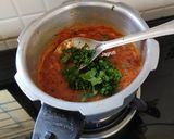 A picture of step 2 of Hara Chana (Choliya) Masala (Fresh Green Chickpea Curry) !!.