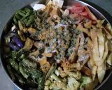 A picture of step 2 of Mix veg.