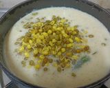 A picture of step 4 of Dahiwale Khatta Moong Curry. (Gujarati khatta Moong).