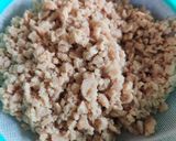 A picture of step 1 of NUTRI KEEMA MASALA with CURD...