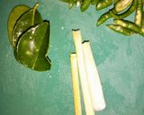 Foto langkah ke 3 dari resep Krebek Daun Melinjo, Teri Medan dan Tempe.
