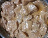 A picture of step 1 of Chilli chicken.