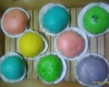 Foto langkah ke 5 dari resep Rainbow Bakpao (anti gagal, anti kempes, bahan sederhana).