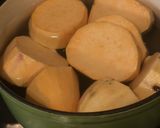 Foto del paso 1 de la receta Budín de camote (boniato) y choclo