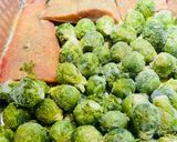 A picture of step 4 of Salmon and Brussel Sprouts Dinner.