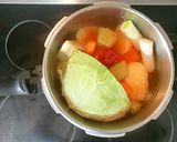 A picture of step 2 of Vegan Cocido Madrileño.