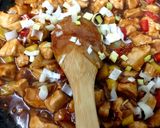A picture of step 5 of My Sweet Chilli Chicken & Noodle.