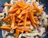 A picture of step 5 of Lo Mein Noodles!.