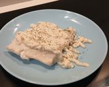 Foto del paso 5 de la receta: Tintorera Cocida con Salsa César