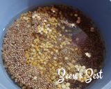 A picture of step 1 of Moth Bean and Bengal Gram Daal Vadas.