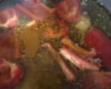 Foto del paso 2 de la receta: Arroz en paella,de pollo, ajos tiernos y habas, de la iaia Teresa