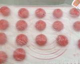 Foto langkah ke 5 dari resep Bomboloni Red Velvet🍓🍓.