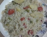 A picture of step 12 of Vegetable Pulao.