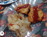 Foto del paso 5 de la receta: Lomito de armado sobre colchón de cebolla acompañado de torrejas mixtas