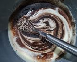 Foto langkah ke 4 dari resep Muffin coklat no mixer.