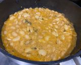 A picture of step 4 of Salt Marsh Lamb with Red Pesto Butterbeans.