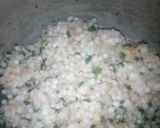 A picture of step 4 of Sabudana Vada.