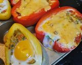 A picture of step 8 of Stuffed Peppers.