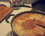 A picture of step 8 of "Slap Ya Mama" Potato Soup.
