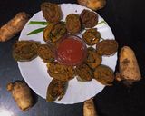 अरबी के पत्तों के पकौड़ी (arbi ke patto ke pakodi recipe in Hindi) रेसिपी चरण 7 फोटो