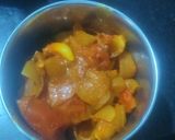 A picture of step 3 of Chana Masala.