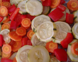 Foto del paso 4 de la receta: Verduras al horno con Agua de Mar y arroz con semillas de calabaza