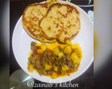 A picture of step 4 of Bazlama flat bread.