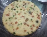 A picture of step 7 of Eggless Vanilla cake.
