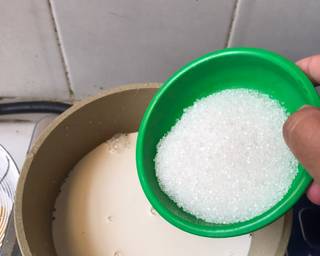 Cendol Panna Cotta - Step 4