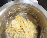 A picture of step 2 of Sabudana Cigar.
