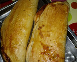 Foto del paso 1 de la receta: Calzones de salchichón fresco pimiento, cebolla caramelizada