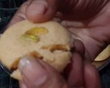 A picture of step 5 of Kadhai Nankhatai.