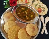 A picture of step 4 of Aloo Kachori Sabji.