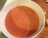 Foto del passaggio 2 della ricetta Tartare di salmone con gazpacho di arance