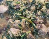 Foto del paso 3 de la receta Tacos de pavo con acelgas y salsa de soja 🍛