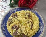 A picture of step 4 of Mutton Yakhni Pulao.