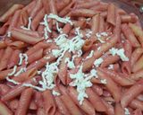A picture of step 10 of Pink (beetroot) pasta.