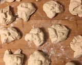 A picture of step 3 of Arabic Rolls with Sourdough Starter Discard.